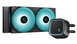 ������� �������� ����������� DeepCool LE500 "Marrs", Black, Marrs Green LED (R-LE500-BKLNMG-G-1)