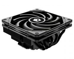 ����� ��� ���������� ID-Cooling IS-55 Black, 1x120 ��, ��������/����, Intel: 1700, 1200, 1150, 1151, 1155, 1156, AMD: AM5, AM4, 120�120�55 ��, 4-pin PWM, �� 125 ��