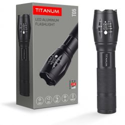 ������ ������ Titanum T05, Black, 300 ��, ��������� T6, �� 200 �, ����������� 18650 Li-ion 1200 mAh ��� 3xAAA, ����������� �����, microUSB, IPX2 (TLF-T05) - �������� 2