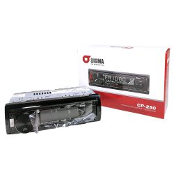 ������������� SIGMA �P-250�� USB, 1 Din, Bluetooth, ������� RGB