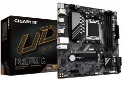   Gigabyte B650M K (s-AM5, B650, DDR5)