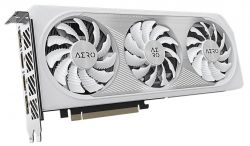  GeForce RTX 4060, Gigabyte, AERO OC, 8Gb GDDR6, 128-bit, 2xHDMI/2xDP, 2550/17000 MHz, 8-pin (GV-N4060AERO OC-8GD) -  2