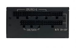 Блок живлення 650 Вт, ALmordor SFX, Black, модульний, 80+ Gold, Active PFC, 80 мм, 4xMolex / 8xSATA / 3x6+2-pin / 2x4+4-pin / 1x20+4-pin (ALSFX650BK) - Картинка 3