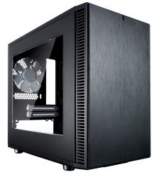  Fractal Design Define Nano S Window Black, Miditower,  ,  Mini ITX, 2xUSB 3.0, 1x120  Fan, 1x140  Fan,      (FD-CA-DEF-NANO-S-BK-W) -  1