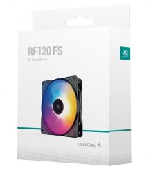 ���������� 120 ��, Deepcool RF120 FS, Black, 120x120x25 ��, LED ���������, 500-1500 ��/���, �� 27 ��, 3-pin (PWM), ����������������� ��������� (DP-FLED3-RF120-FS) - �������� 4