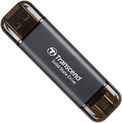 SSD  Transcend ESD310C 256Gb Black USB 3.2 / USB Type-C (TS256GESD310C) -  2