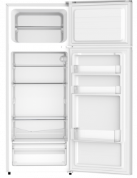 Холодильник Edler ED-275CDT, White, двокамерний, з верхньою мор. камерою, загальний об'єм 209L, корисний об'єм 169L/40L, механічне керування, суперзаморожування, LED освітлення, A+, 143x55x55см - Картинка 2