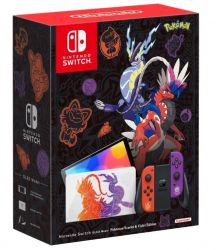   Nintendo Switch OLED, Pokemon Scarlet & Violet Edition -  4