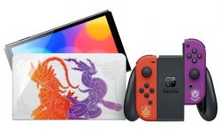   Nintendo Switch OLED, Pokemon Scarlet & Violet Edition -  1