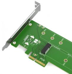 - Maiwo, PCI-E 4x,  1 x SSD M.2 ( M, NVMe) + 1 x SSD M.2 ( B, SATA3) (KT015) -  2
