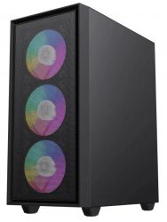 ������ GameMax Storm Black, ��� ��, Full Tower, Micro ATX, 2�USB 2.0, 2�USB 3.0, 3x120mm FAN, 380x200x450 ��, 0.8�� - �������� 2