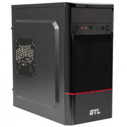 Корпус GTL 1605+ Black, без БЖ, Mini Tower, Micro ATX / Mini ITX, 2xUSB 2.0, 1x120 мм, 0.4 мм, 315x165x350 мм, 3.3 кг