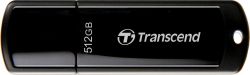 USB 3.1 Flash Drive 512Gb Transcend JetFlash 700, Black (TS512GJF700)