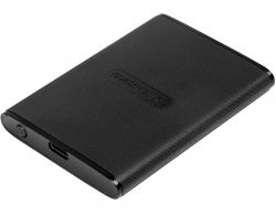   SSD, 2Tb, Transcend ESD270C, Black, USB 3.1, 520/460 MB/s, 3D TLC (TS2TESD270C) -  3