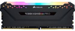  8Gb x 4 (32Gb Kit) DDR4, 3600 MHz, Corsair Vengeance RGB Pro, Black, 18-22-22-42, 1.35V,   (CMW32GX4M4D3600C18) -  3