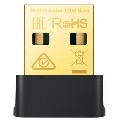   USB TP-LINK Archer T2UB Nano, 802.11ac Dual Band USB Adapter, mini-size, USB 2.0