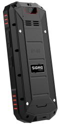   Sigma mobile X-treme PA68, Black/Red, 2 Nano-SIM, 2.4" (240x320), microSD (max 32Gb), Cam 0,3 Mp, GPS, no Wi-Fi, BT, FM, MP3, Li-Ion 2500mAh -  4