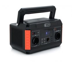   FlashFish P60, Black/Orange, 520 /, 140400 mAh, LCD , 4  DC, 1  Type-C, 3  USB, Li-ion -  2