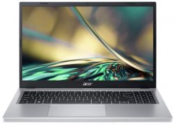  15" Acer Aspire 3 A315-510P-P8F4 (NX.KDHEU.007) Pure Silver 15.6" FullHD 1920x1080 , Intel N200 1.0-3.4GHz, RAM 4GB, SSD 256GB, Intel UHD Graphics, DOS
