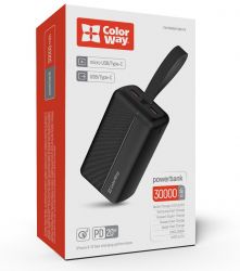 ��� ColorWay 30000 mAh (CW-PB300LPC2BK-PD) Black - �������� 4