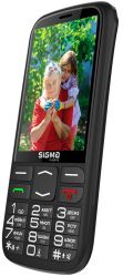   Sigma mobile Comfort 50 Optima Type-c Black "", 2 Mini-SIM,  3.5"  (320x480), , Spreadtrum SC6531H,  microSD (max 32GB), FM-, , BT, Cam 0.3Mp, 2500 mAh -  4