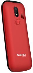   Sigma mobile Comfort 50 Optima Type-C Red "", 2 Mini-SIM,  3.5"  (320x480), , Spreadtrum SC6531H,  microSD (max 32GB), FM-, , BT, Cam 0.3Mp, 2500 mAh -  5