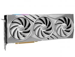  GeForce RTX 4070, MSI, GAMING X SLIM WHITE, 12Gb GDDR6X, 192-bit, HDMI/3xDP, 2625/21000 MHz, 16-pin (RTX 4070 GAMING X SLIM WHITE 12G) -  3