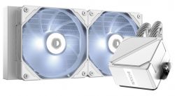    ID-Cooling DashFlow 240 Basic White, Intel LGA2066/2011/1700/1200/1151/1150/1155/1156  AMD AM5/AM4,  260 TDP