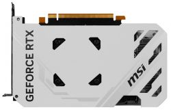  GeForce RTX 4060, MSI, VENTUS 2X WHITE OC, 8Gb GDDR6, 128-bit, HDMI/3xDP, 2505/17000 MHz, 8-pin (RTX 4060 VENTUS 2X WHITE 8G OC) -  4