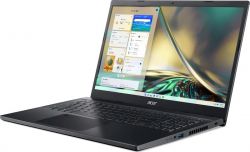  15" Acer Aspire 7 A715-76G-56TS (NH.QMFEU.004) Charcoal Black 15.6"  LED Full HD 1920x1080 IPS, Intel Core i5-12450H 2.0-4.4GHz, RAM 8Gb, SSD 512Gb, nVidia GeForce RTX 3050 4Gb, DOS -  3