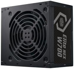 Блок живлення 700 Вт, Cooler Master ELITE NEX White W700, Black, 80+ Standard, Active PFC, 120 мм, 3xMolex / 5xSATA / 2x6+2-pin / 1x8-pin / 1x4+4-pin / 1x20+4-pin (MPW-7001-ACBW-BEU) - Картинка 2