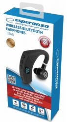  Bluetooth Esperanza EH235K Black, Bluetooth 5.0, microUSB, 150 ,  12 , microUSB -  5