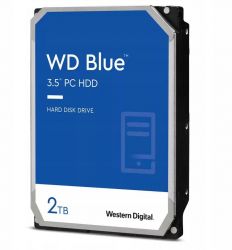   3.5" 2Tb Western Digital Blue, SATA3, 64Mb, 5400 rpm (WD20EARZ) -  1