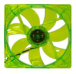  80 , Cooling Baby, Green, 808025 , 1400-2500 /,  25 , 12V / 0.3A, 4-pin PWM (8025 4PS green) -  1