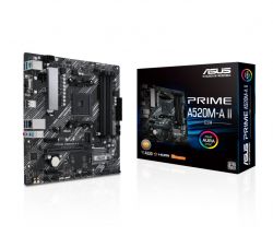   Asus Prime A520M-A II/CSM (AM4, A520, DDR4) -  1