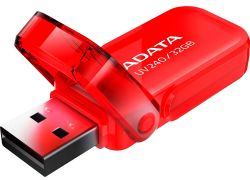 USB Flash Drive 32Gb ADATA UV240, Red (AUV240-32G-RRD)