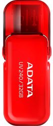 USB Flash Drive 32Gb ADATA UV240, Red (AUV240-32G-RRD) -  2