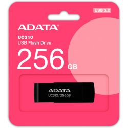 USB 3.2 Flash Drive 256Gb ADATA UC310, Black (UC310-256G-RBK) -  4