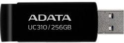USB 3.2 Flash Drive 256Gb ADATA UC310, Black (UC310-256G-RBK) -  3
