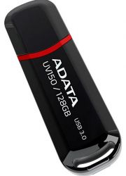 USB 3.0 Flash Drive 128Gb ADATA AUV150, Black (AUV150-128G-RBK) -  2