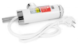 Водонагрівач проточний Holmer HHW-411PL, White, 3000W, механічне керування, IPX4, LED дисплей, захист від включення без води, захист від перегріву - Картинка 8