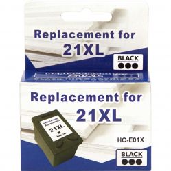  HP 21XL (C9351CE), Black, Deskjet 3920/3940, D1360/D1460/D2330/D2360/D2460, F380/F4180, 19 , MicroJet (HC-E01X)