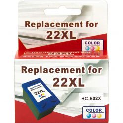  HP 22XL (C9352CE), Color, DeskJet 3920/3940/D1460/D2460/F2140/F2180, PSC 1402/1410/1415/1417, 14 , MicroJet (HC-E02X)