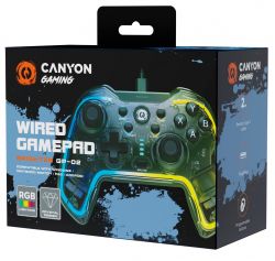  Canyon GP-02 "Brighter", Blue/Yellow,   / PS3 / Android / Nintendo Switch, 22  (12 ),  , RGB , 2  (CND-GP02) -  2