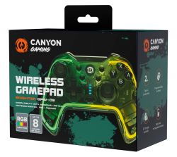  Canyon GPW-02 "Brighter", Green/Yellow,  (Bluetooth),   / PS3 / Android / Nintendo Switch, 22  (12 ),  , RGB , 800 mAh (CND-GPW02) -  2