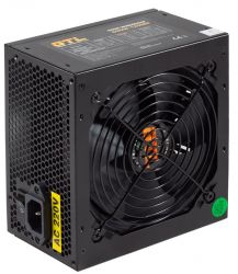 ���� �������� 600 ��, GTL Gaming Star, Black, 120 ��, 2xMolex / 4xSATA / 2x6+2-pin / 2x4+4-pin / 1x20+4-pin (GTLGS600BK) - �������� 2