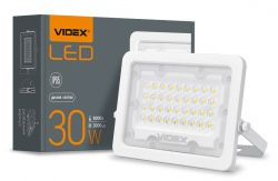  LED, Videx, White, 30 , 3000 , 5000K, IP65 (VL-F2e-305W) -  3