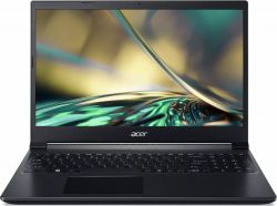  15" Acer Aspire 7 A715-43G-R8ZW (NH.QHDEP.002) Charcoal Black 15.6"  LED Full HD 1920x1080 IPS 144, AMD Ryzen 5 5625U 2.3-4.3GHz, RAM 16Gb, SSD 512Gb, nVidia GeForce RTX 3050 4Gb, DOS -  1