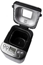 Хлібопіч Liberton LBM-6300, Inox, 600W, вага випічки 0,45/0,75kg, 12 програм, дисплей, оглядове вікно, підтримка температури, відстрочка старту, книга рецептів, гачок - Картинка 3