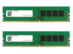 ' 8Gb x 2 (16Gb Kit) DDR4, 2666 MHz, Mushkin Essentials, 19-19-19-43, 1.2V (MES4U266KF8GX2)